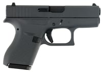 Glock UI4250201SNP G42 Subcompact Double 380 Automatic Colt Pistol ACP 3.25 Inch 61 Gray Polymer Grip/Frame Grip Gray | 682146001877