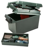 MTM Case-Gard SPUD1-11 Sportsmens Plus Utility Dry Box Forest Green Polypropylene | 026057362144