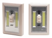 CYCLOPS LIGHT WALL SWITCH COB LED 200 LUMEN 2/PACK IVORY | 888151015834