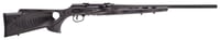 Savage Arms 47005 A17 Target SemiAuto 17 HMR Caliber with 101 Capacity, 22 Inch Barrel, Black Metal Finish  Fixed Thumbhole Gray Laminate Stock Right Hand Full Size .17 HMR | 011356470058