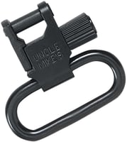 Uncle Mikes 14033 Super Swivel  Quick Detach TriLock Blued 1.25 Inch Loop for Rifles or Shotguns w/QD Bases | 043699140336