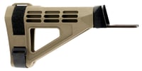 SB Tactical SBM47-02-SB AK Brace SBM47 Elasto-Polymer FDE 11 Inch L x 1.6 Inch W | 699618782325