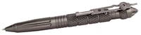 Uzi Accessories UZITACPEN4GM Tactical Pen  Gun Metal Aluminum 6 Inch Features Glass Breaker/Cuff Key | 024718926278
