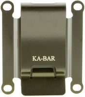 Ka-Bar 1480CLIP Belt Clip  For Ka-Bar TDI/Hinderer/Becker, Black Metal | 617717814808