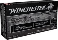 WIN SPR SUP 45ACP 230GR FMJ 50/500  | .45 ACP | 020892224469