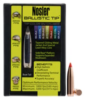 NOSLER BULLETS 7MM .284 150GR BALLISTIC TIP 50CT 7mm REM MAG | 054041281508