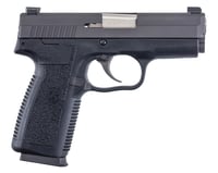 Kahr Arms KP4544N P CA Compliant 45 ACP Caliber with 3.40 Inch Barrel, 61 or 71 Capacity, Black Finish Frame, Serrated Matte Black Stainless Steel Slide, Textured Polymer Grip  TruGlo Night Sights | .45 ACP | 602686108294