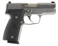 Kahr Arms K9098NA K9 Elite CA Compliant9mm Luger 3.50 Inch 71 Stainless Steel Black Wraparound Nylon Grip | 9x19mm NATO | 602686047296