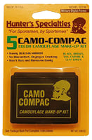Hunters Specialties 00298 Camo-Compac 5-Color Military Makeup Kit | 021291002986