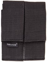 Bulldog WMAGL Double Mag Holder  Black Nylon Belt Loop | 875591000230