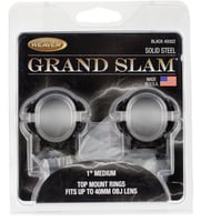 WEAVER GRAND SLAM RING 1 Inch MED BLACK | 076683493026