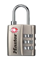 Master Lock 4680DNKL Combination Lock Resettable Open With Combination Nickel Steel | 071649221088