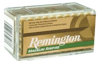 Remington R22M1 Magnum Rimfire Ammo 22 WMR, JSP, 40Gr, 50Rnd, Boxed | .22 WMR | 047700008301