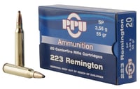 PPU 223REM SP 55GR 20/1000 |.223 REM | 8605003812319