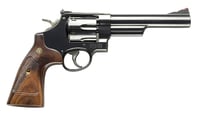 Smith  Wesson 150481 Model 57 Classic 41 Rem Mag Blued Carbon Steel 6 Inch Barrel, 6rd Cylinder  N-Frame, Checkered Square Butt Walnut Grip, Color Case Wide Spur Hammer | 022188138177 | Smith and Wesson | Firearms | Handguns | Revolvers