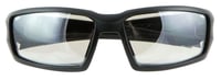Howard Leight R02222 Uvex Hypershock 99.9 UV Rated Scratch-Resistant SCT Reflect-50 Mirror Lens with Black Wraparound Frame  Molded Nose Piece for Adults | 033552022220