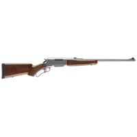 Browning 034018120 BLR Lightweight 358 Win 41 20 Inch Matte Stainless Barrel, Matte Nickel Finished  Alloy Receiver, Grade 1 Gloss Black Walnut Pistol Grip Stock, Optics Ready | 023614068037