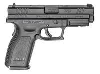 XD Full Size, 9mm, 4 Inch Barrel, Fixed Sights,  Black, 2 10-rd Mags  | 9x19mm NATO | XD9101 | 706397161019