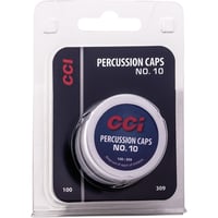 PERCUSSION CAPS 10 100/BXPercussion Cap Primers - 10A special percussion cap for revolvers fitted with 10 nipples - Modern non-corrosive, non-mercuric priming mix - Assembled in ribbed copper cups - Matched to standard nipple dimensions - Clean-burning - 100 perd copper cups - Matched to standard nipple dimensions - Clean-burning - 100 per boxbox | 076683003096