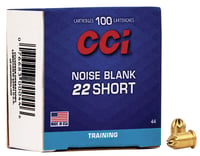 CCI Rimfire Noise Blanks .22 Short 100/ct | .22 SR | 076683000446