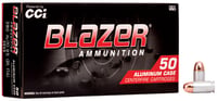 CCI 3505 Blazer Handgun 380ACP 95gr Total Metal Jacket 50 Per Box/20 Case | .380 ACP | 076683035059