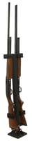 Rugged Gear 10082 Floor Mount Gun Rack  2 Rifle/Shotgun Black Metal | 786602100828