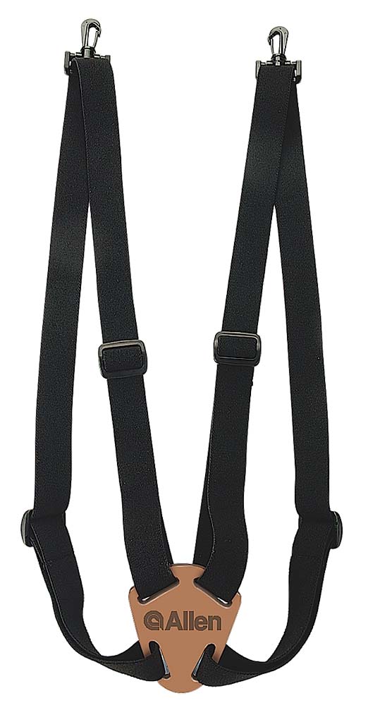 Allen 199 Deluxe Binocular Strap 1.25 Inch Adjustable Black Elastic | 026509001997