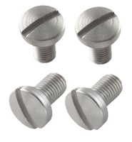 Hogue Govt. and Officers Model Screws 4 Slotted - Stainless Finish | 743108450185