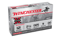 Winchester Ammo XB1200 Super X  12 Gauge 2.75 Inch 9 Pellets 00 Buck Shot 5 Bx/ 50 Case  | 12GA | 020892007079