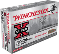 Winchester Ammo X30061 Power-Point  30-06 Springfield 150 gr Power Point 20 Per Box/ 10 Case  | .3006 SPRG | 020892200111