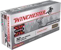 Winchester X32WS2 SuperX Rifle Ammo 32 , PowerPoint, 170 Grains  | .32 WIN | 020892200425