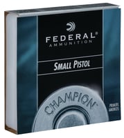 Federal 100 Champion Small Pistol Small Pistol Multi Caliber Handgun 1000 Per Box | 029465156220