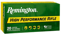 Remington Ammunition 21311 High Performance Rifle 22250Rem 55gr Pointed Soft Point 20 Per Box/10 Case  | .22.250 REM | 047700051208
