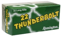 REMINGTON THUNDERBOLT 22LR 40GR LEAD-RN 50RD 100BX/CS  | .22 LR | 047700002507