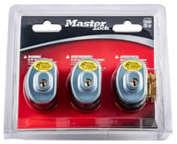 Master Lock 90TRISPT Trigger Lock Keyed Alike Open With Key Gray Steel/Zinc 3 Per Pkg Firearm Fit- Handgun/Rifle/Shotgun | 071649056314