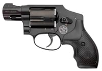 Smith  Wesson 103072 MP 340  357 Mag Or 38 SW Spl P 5 Shot  1.88 Inch Black Barrel, PVD Cylinder  Black, Scandium Alloy J-Frame, XS Sights 24/7 Tritium Night Front Sight  | .38 SPL | 022188030723