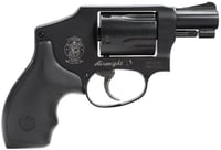 Smith  Wesson 150544 Model 442  38 SW Spl P 5 Shot 1.88 Inch Stainless Steel Barrel, Carbon Steel Cylinder, Aluminum J-Frame, Black Metal Finish, Integral Front Sight, No Lock  | .38 SPL | 022188137545