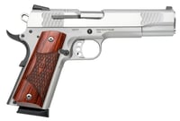 Smith  Wesson 108482 1911 ESeries Serrated Frame 45 ACP 81 5 Inch Stainless Steel Barrel, Satin Stainless Serrated Slide  Frame w/Beavertail, Laminate Wood Grip | .45 ACP | 022188084825