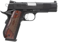 Smith  Wesson 108483 1911 ESeries 45 ACP 71/81, 4.25 Inch Stainless Steel Barrel, Black Serrated Stainless Steel Slide, Black Aluminum Frame w/Beavertail, Round Butt Laminate Wood Grip | .45 ACP | 022188084832