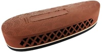 Pachmayr 00007 F325 Deluxe Field Recoil Pad Medium Brown with White Line Rubber for Shotgun | 034337000075
