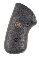Pachmayr 03183 Compact Grip Textured Black Rubber for Ruger SP101 | 034337031833 | Pachmayr | Gun Parts | Grips & Fore Grips 
