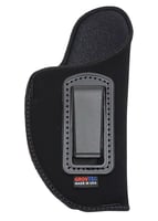 GrovTec US Inc GTHL14101R Inside The Pants  IWB Size 01 Black Suede Belt Clip Fits Med SemiAuto 34 Inch Barrel Right Hand | 811071011495