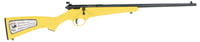 Savage Rascal Single Shot Rifle .22LR 1rd Capacity 16.125 Inch Barrel Yellow Stock  | .22 LR | 062654138058