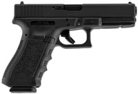 Glock UI2250203 G22 Gen3 40 SW  4.49 Inch Barrel 151, Black Frame  Slide, Finger Grooved Rough Texture Polymer Grip, Safe Action Trigger US Made | .40 SW | 764503001178