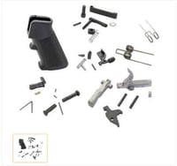 AR15 Lower Parts Kit, Pistol Grip Included   Stainless Steel Hammer And Trigger | 661799410205