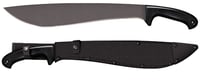 Cold Steel 97JMS Jungle  16 Inch Black Matte BakedOn Anti Rust 1055 Carbon Steel Blade/ Black Polypropylene Handle 22 Inch Long Includes Sheath | 705442010333