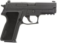 Sig Sauer 229RM9BSS P229 Compact MA Compliant 9mm Luger 3.90 Inch 101 Black Hardcoat Anodized Black 1Piece Ergo Grip | 9x19mm NATO | 798681294879