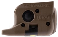 Streamlight TLR-6 Gun Mounted Light w-Red Laser FDEB Color | 080926692787
