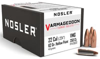 NOSLER BULLETS 22 CAL .224 62GR VARMAGEDDON FBHP 250CT | 054041365222