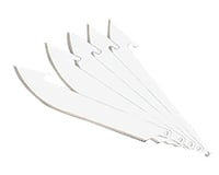 Outdoor Edge RR6 Replacement Blades RazorLite Drop Point 3.50 Inch 420J2 Stainless Steel Blade Silver 6 Blades | 743404201344